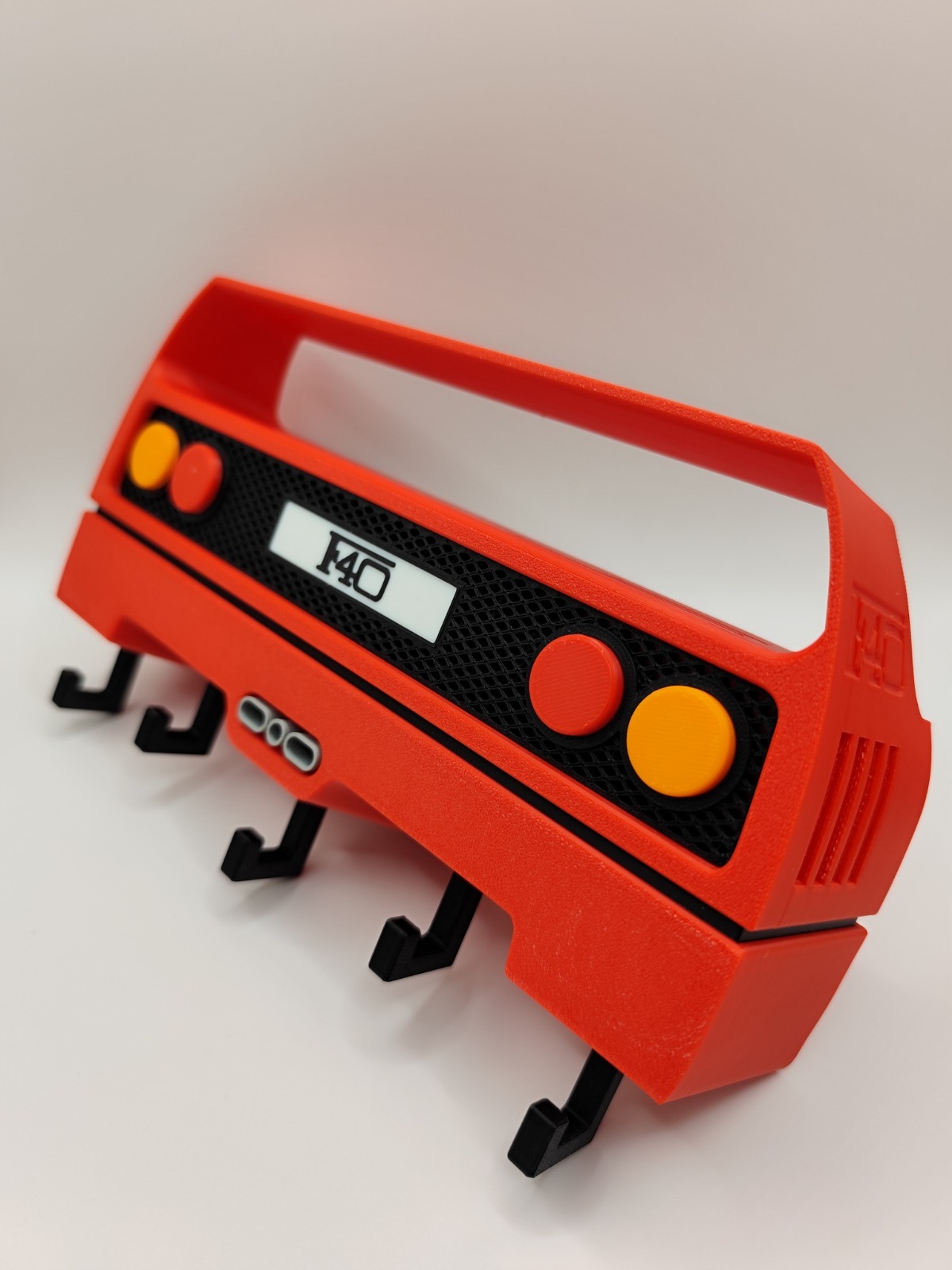 Organizador de llaves Ferrari F40 — pieza funcional